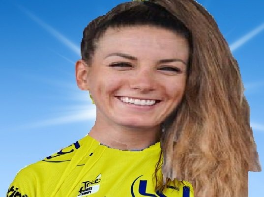 pfp pauline ferrand prevot maillt jaune cyclisme tour de france femme velo