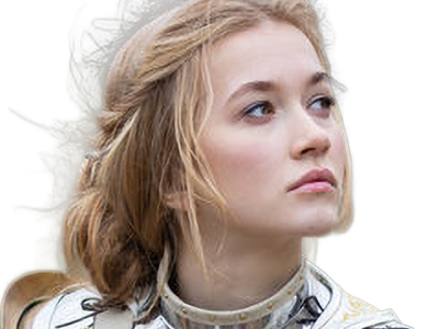 kayle femme jolie chevalier armure cheveuxblonds yeuxmarrons vingtenaire vingtaine cosplay fic vlt kalos-sud sasha heller