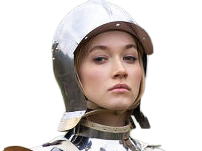 kayle femme jolie chevalier armure cheveuxblonds yeuxmarrons vingtenaire vingtaine cosplay fic vlt kalos-sud sasha heller