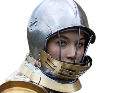 kayle femme jolie chevalier armure cheveuxblonds yeuxmarrons vingtenaire vingtaine cosplay fic vlt kalos-sud sasha heller