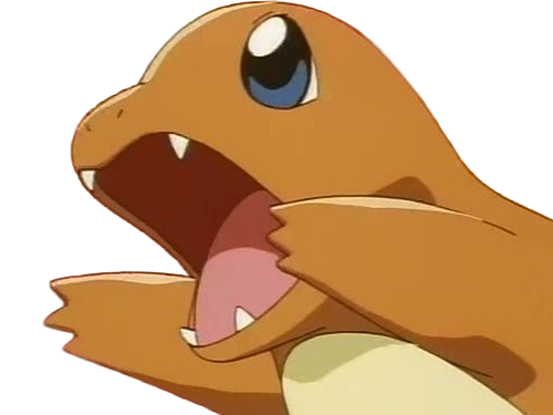 salameche charmander hitokage pokemon pkm jeu anime type feu 1g kanto starter lezard