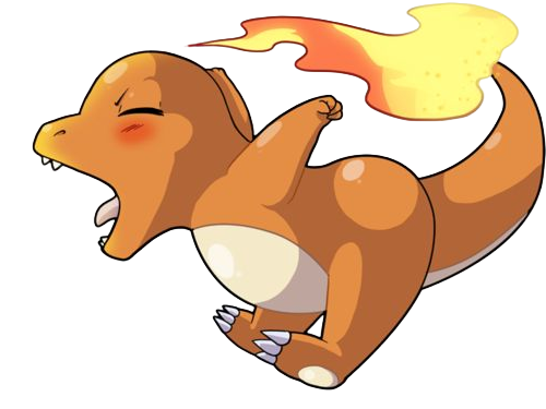 salameche charmander hitokage pokemon pkm jeu anime type feu 1g kanto starter lezard