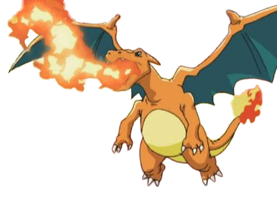 dracaufeu charizard lizardon pokemon pkm jeu anime type feu vol 1g kanto starter lezard flamme