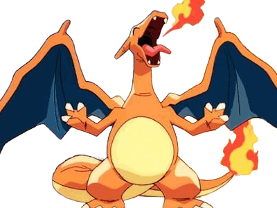 dracaufeu charizard lizardon pokemon pkm jeu anime type feu vol 1g kanto starter lezard flamme