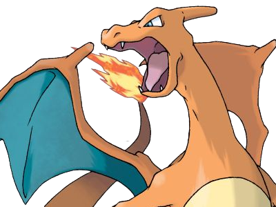 dracaufeu charizard lizardon pokemon pkm jeu anime type feu vol 1g kanto starter lezard flamme