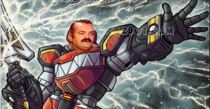 celestin batailleur combat fight baston megazord power rangers epee