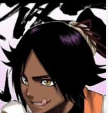 yoruichi femme hot langue waifu wife anime