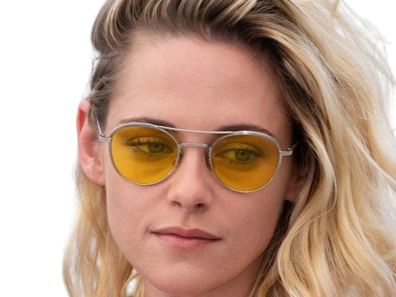 kristen stewart actrice americaine blonde yeux verts femme cannes lunettes annees 2022 2020s
