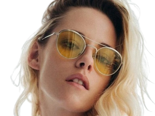 kristen stewart actrice americaine blonde yeux verts femme cannes lunettes annees 2022 2020s