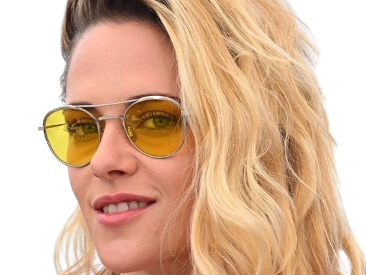 kristen stewart actrice americaine blonde yeux verts femme cannes lunettes annees 2022 2020s