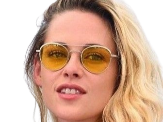 kristen stewart actrice americaine blonde yeux verts femme cannes lunettes annees 2022 2020s