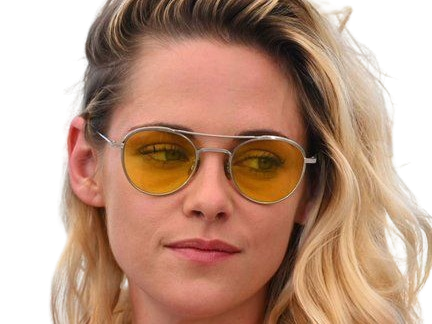 kristen stewart actrice americaine blonde yeux verts femme cannes lunettes annees 2022 2020s