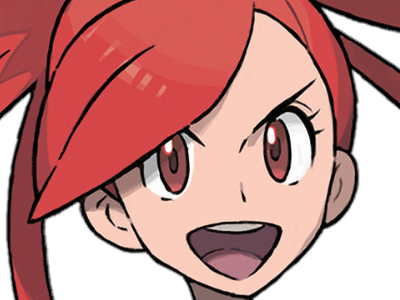 adriane asuna flannery pkm jeu manga anime femme waifu championne arene vermilava hoenn 3g feu