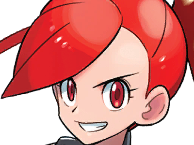 adriane asuna flannery pkm jeu manga anime femme waifu championne arene vermilava hoenn 3g feu