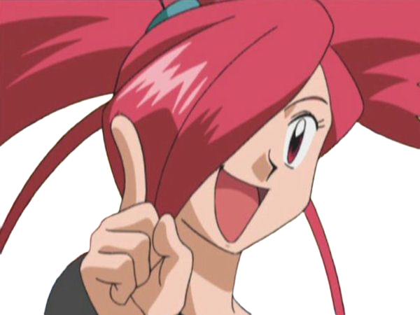 adriane asuna flannery pkm jeu manga anime femme waifu championne arene vermilava hoenn 3g feu