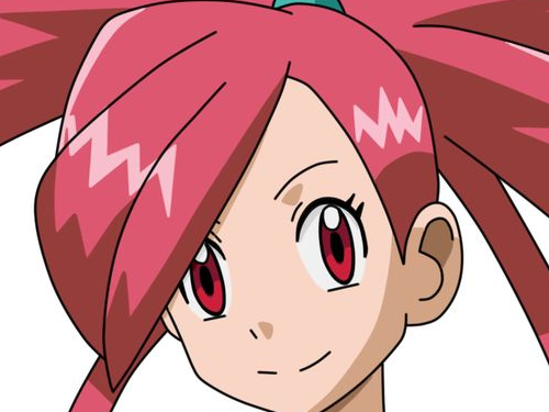 adriane asuna flannery pkm jeu manga anime femme waifu championne arene vermilava hoenn 3g feu