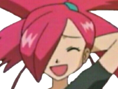 adriane asuna flannery pkm jeu manga anime femme waifu championne arene vermilava hoenn 3g feu