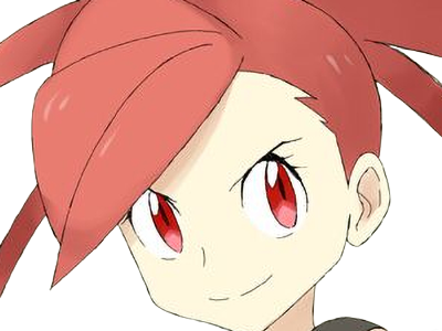 adriane asuna flannery pkm jeu manga anime femme waifu championne arene vermilava hoenn 3g feu