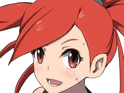 adriane asuna flannery pkm jeu manga anime femme waifu championne arene vermilava hoenn 3g feu