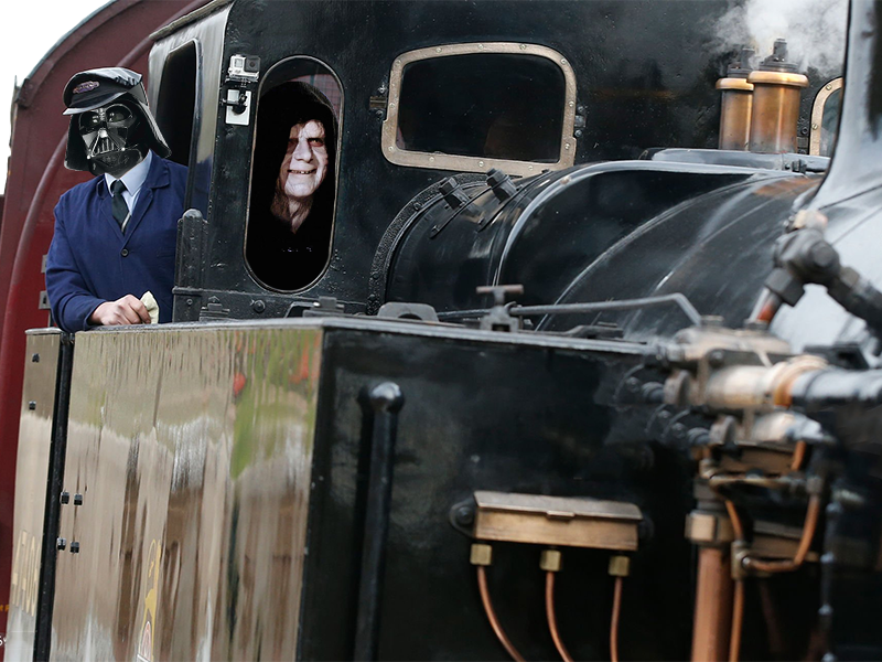 dark-63 dark vador sheev_palpatine sheev palpatine locomotive train vapeur railroad rail road tchoutchou illusionduchoix lopnousmanipule