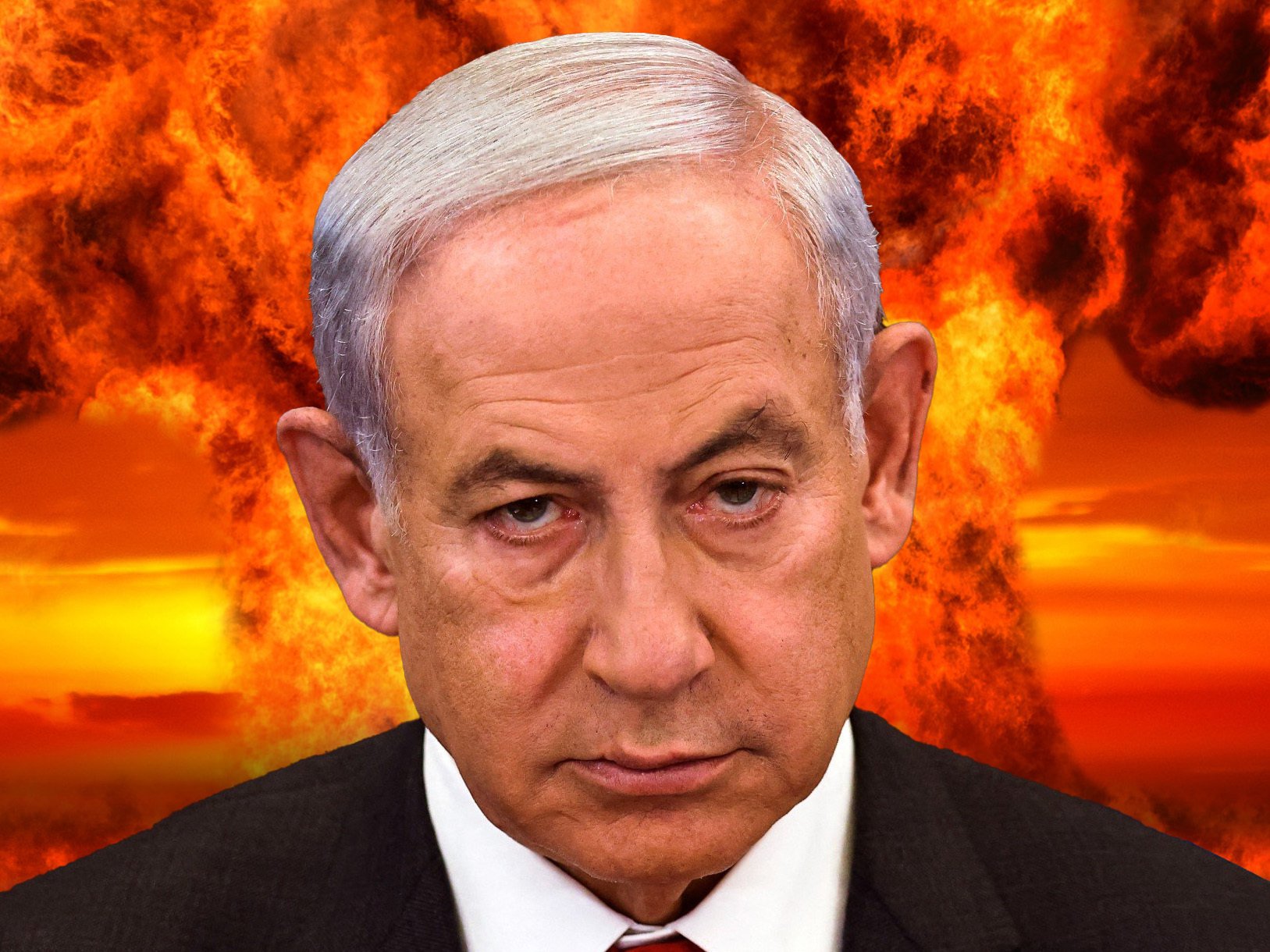netanyahu grand israel palestine gaza guerre bombe atomique chaos religion juif
