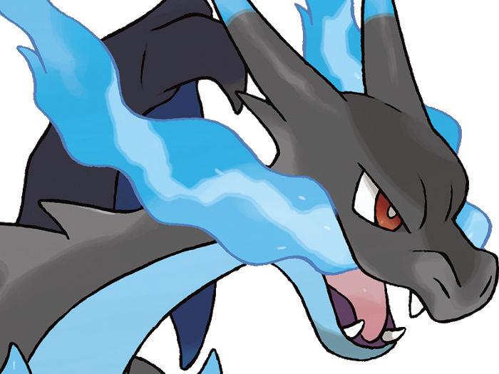 mega-dracaufeu x charizard lizardon pokemon pkm jeu anime type feu dragon mega-evolution 1g kanto starter