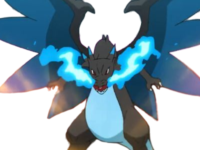 mega-dracaufeu x charizard lizardon pokemon pkm jeu anime type feu dragon mega-evolution 1g kanto starter