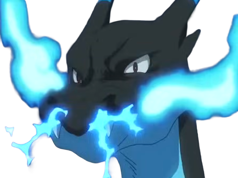 mega-dracaufeu x charizard lizardon pokemon pkm jeu anime type feu dragon mega-evolution 1g kanto starter