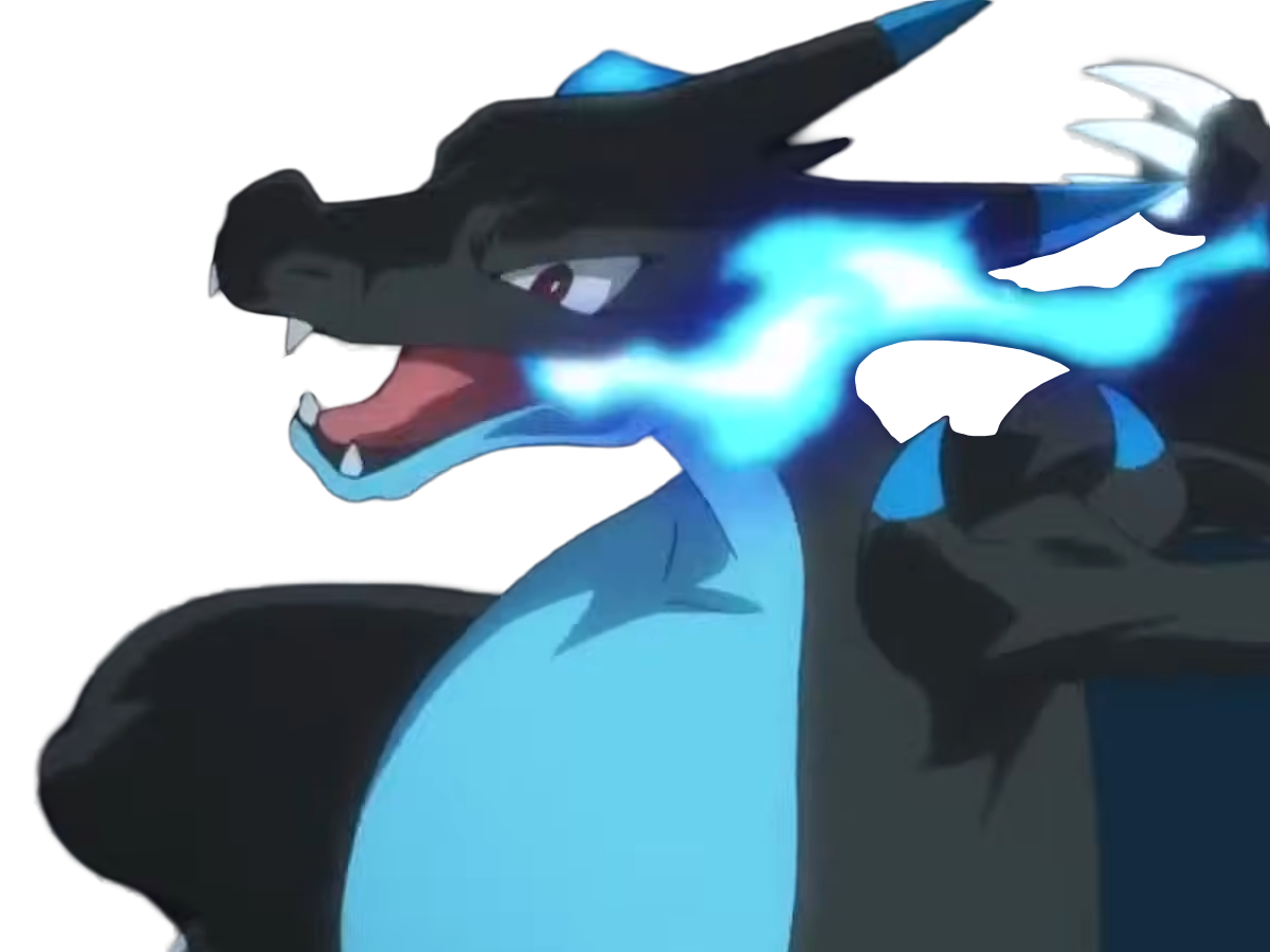 mega-dracaufeu x charizard lizardon pokemon pkm jeu anime type feu dragon mega-evolution 1g kanto starter