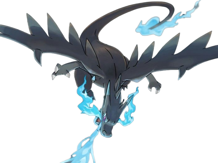 mega-dracaufeu x charizard lizardon pokemon pkm jeu anime type feu dragon mega-evolution 1g kanto starter