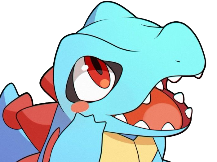 kaiminus totodile waninoko pokemon pkm jeu anime type eau 2g johto starter machoire