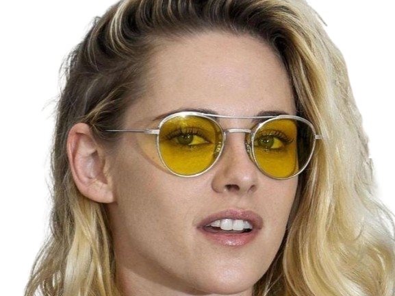 kristen stewart actrice americaine blonde yeux verts femme cannes lunettes annees 2022 2020s