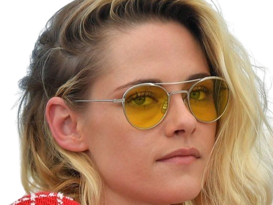 kristen stewart actrice americaine blonde yeux verts femme cannes lunettes annees 2022 2020s