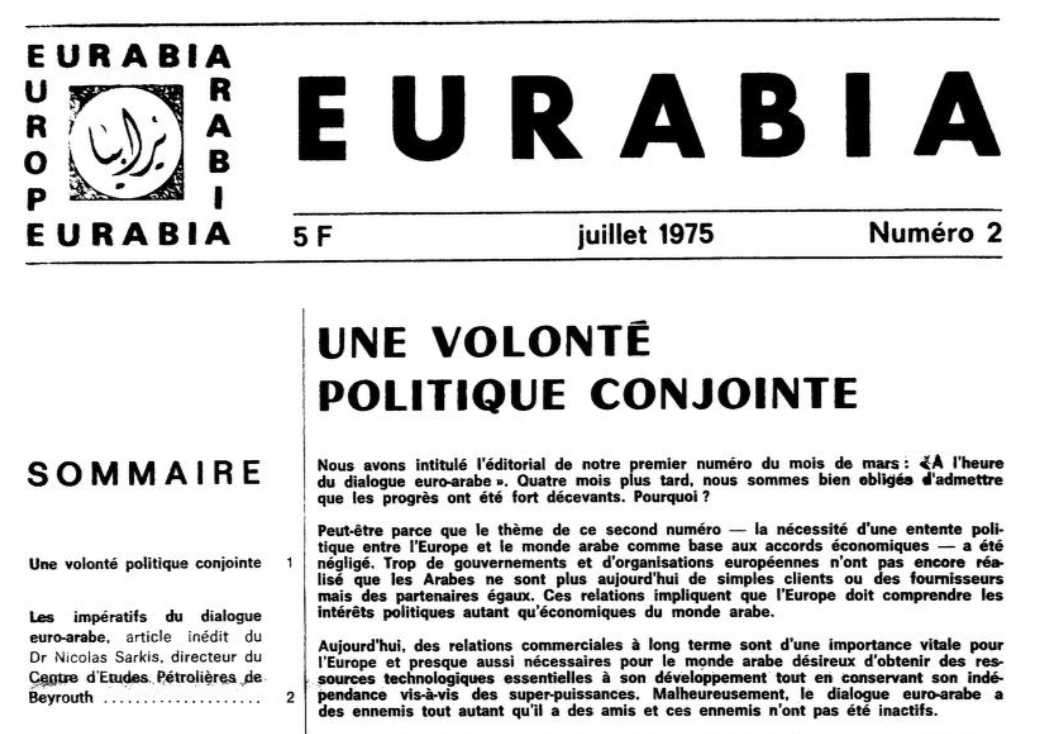 eurabia strasbourg 1975 colonisation gr remplacement islam islamisation colonie protectorat
