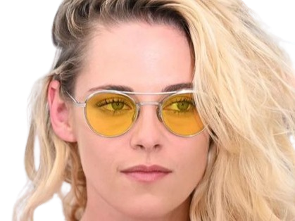 kristen stewart actrice americaine blonde yeux verts femme cannes lunettes annees 2022 2020s