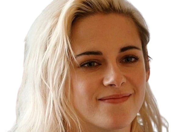 kristen stewart actrice americaine blonde yeux verts femme sans lunettes annees 2022 2020s