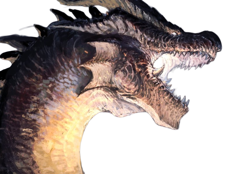 fatalis noir monster hunter world iceborne 5 dragon gros feu flammes schrade chateau castle moupe