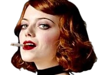 cabaret sally bowles emma emily jean stone actrice productrice americaine rousse yeux verts femme courts