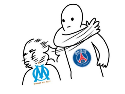 psg om paris marseille foot football baffe nul