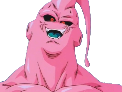 boo moquerie rire fou dragon ball