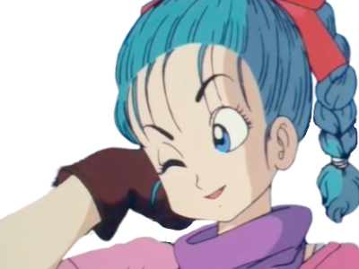 bulma clin doeil drague teen dragon ball