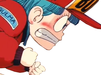 bulma colere rouge dragon ball