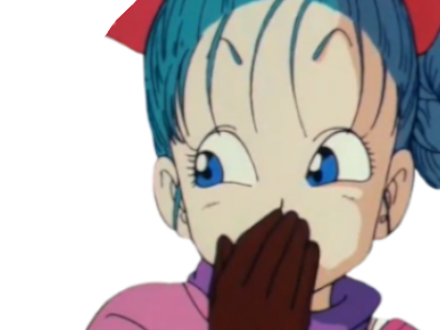 bulma main moquerie narquoise dragon ball