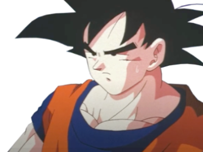 goku malaise sueur colere marre dragon ball
