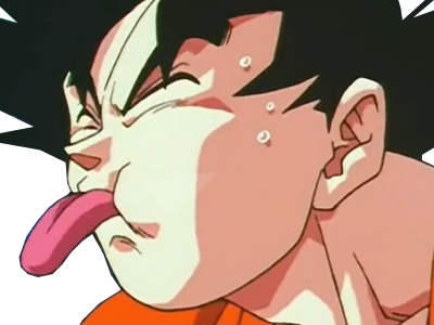 goku langue beuh dragon ball