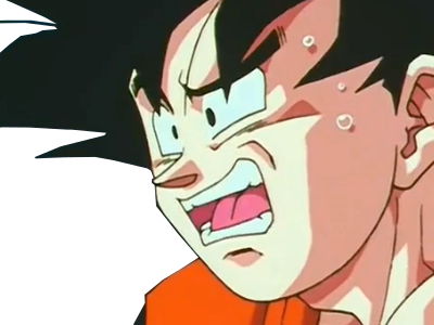 goku malaise sueur quoi dragon ball