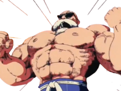 tortue geniale mutenroshi kame sama muscles dragon ball