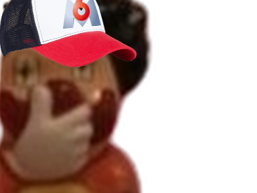 m6u clown chiottes wc toilette camping casquette