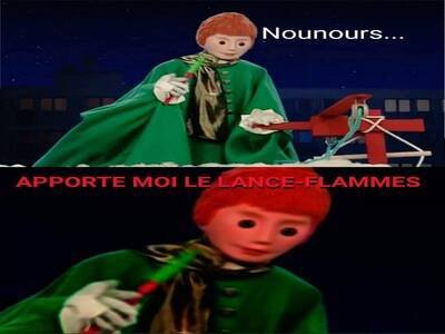 bonne nuit les petits nounours ulysse apporte-moi apporte moi le lance-flammes dessin anime