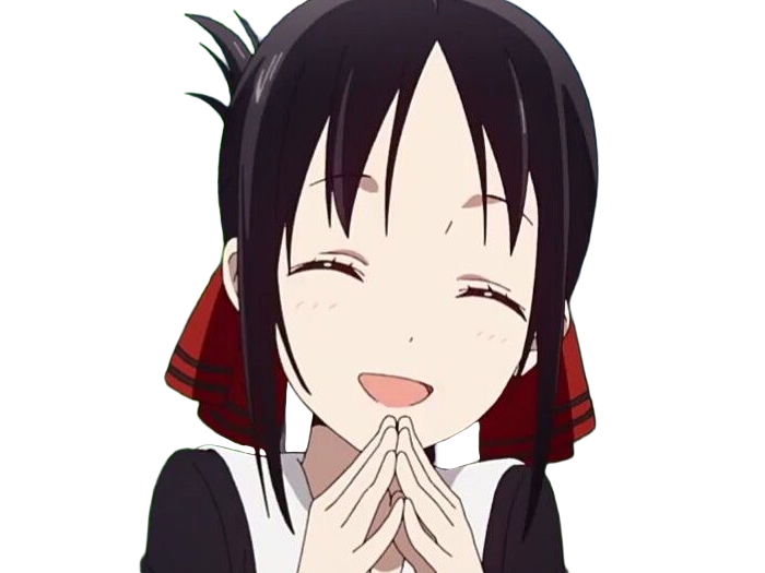 Sticker kaguya shinomiya lyceenne fille waifu kaguya sama love is war academie shuchiin bde vice presidente anime manga yeuxrouges cheveuxnoirs par Dark-63